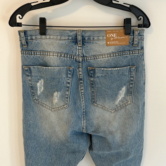 One Teaspoon Kingpins In Hustler Wash Jeans - Picture 5 of 10